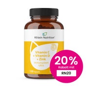 Produktabbildung: Vitamin C+Vitamin D+Zink Immunsystem Ultra Kapseln 120 St
