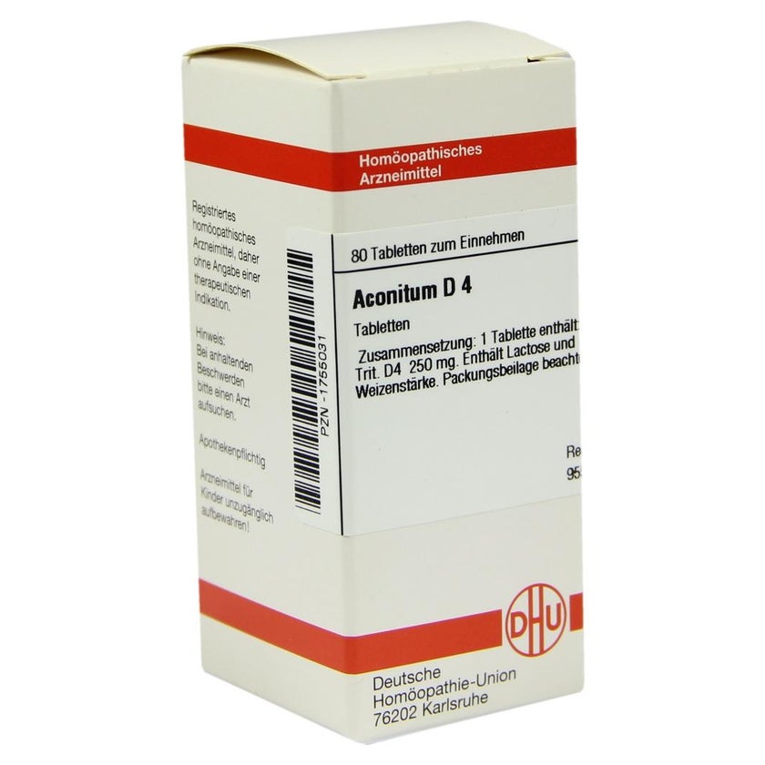 Aconitum D 4 Tabletten 80 St