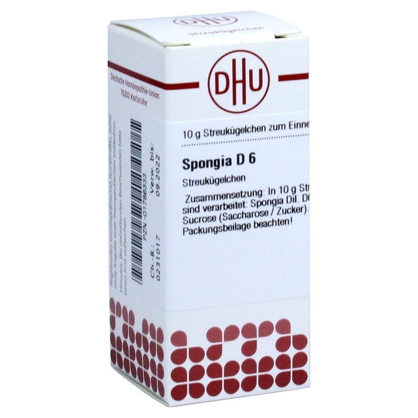 Spongia D6 Globuli 10 g