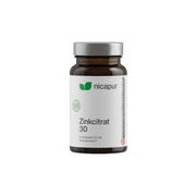 Produktabbildung: Nicapur Zinkcitrat 30 Kapseln 60 St