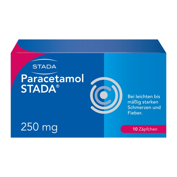 Paracetamol STADA 250mg Zäpfchen 10 St