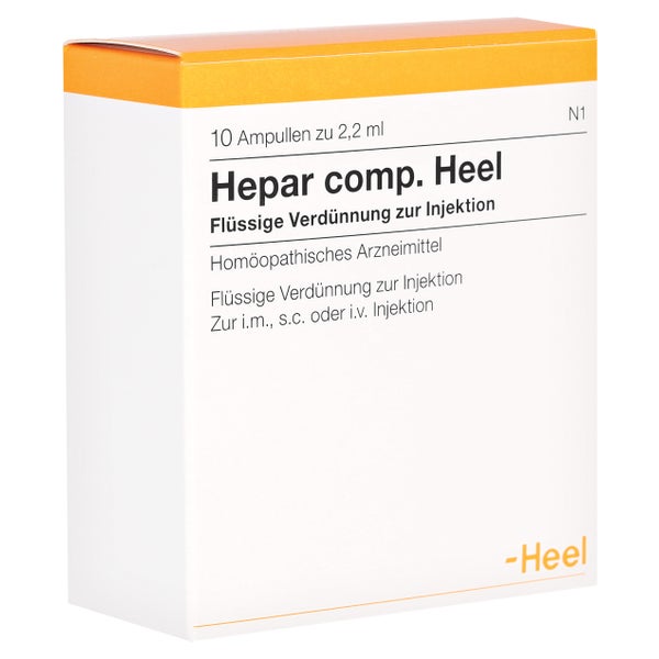 Hepar Comp.heel Ampullen 10 St