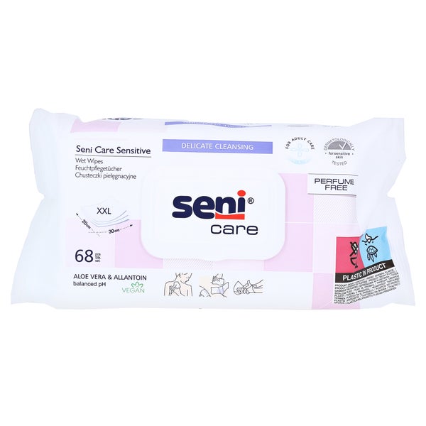 Seni Care Feuchtpflegetücher Sensitive 10X68 St 68 St