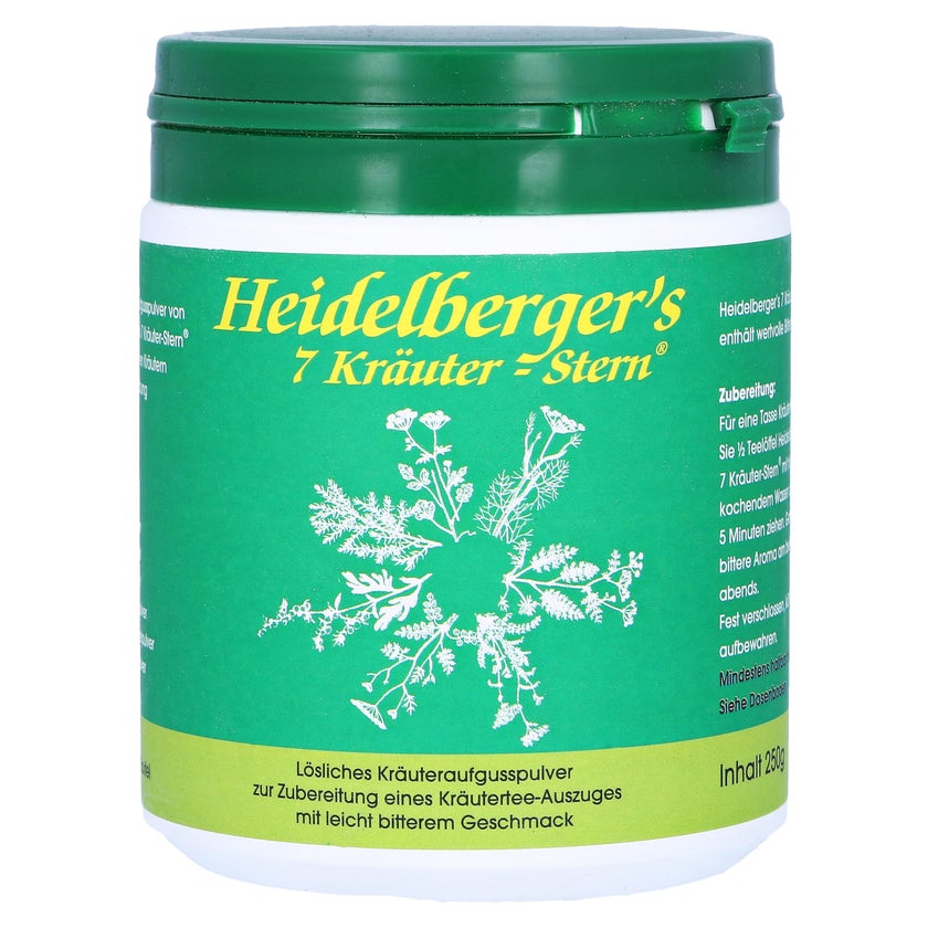 Heidelbergers 7 Kräuter Stern Tee 250 g