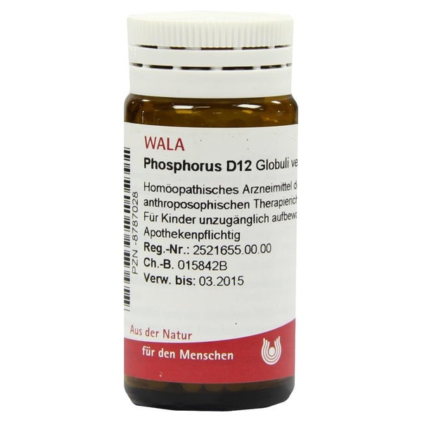 Phosphorus D 12 Globuli 20 g
