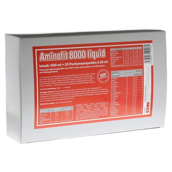 Aminofit 8.000 Liquid Ampullen 20 St