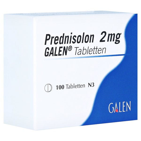 Prednisolon 2 mg GALEN Tabletten 100 St