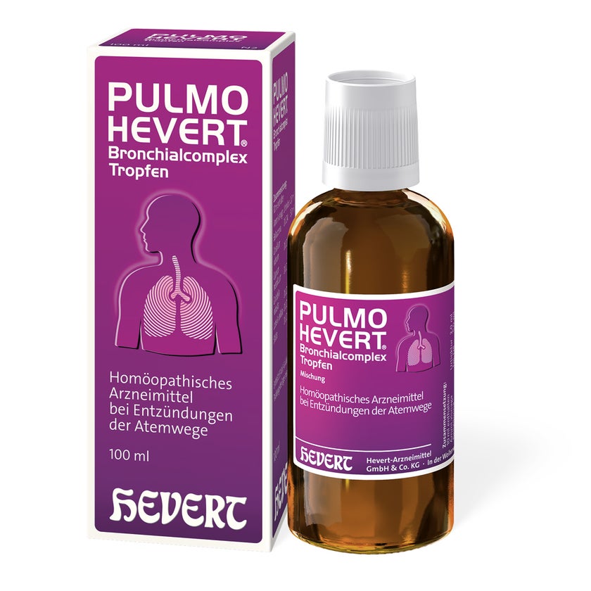 Pulmo Hevert Bronchialcomplex Tropfen 100 ml