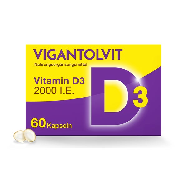 VIGANTOLVIT® Vitamin D3 2000 I.E. 60 St