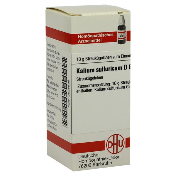 Kalium Sulfuricum D 6 Globuli 10 g