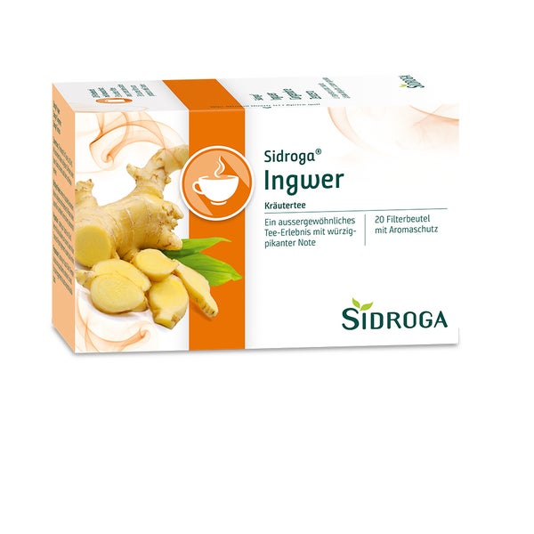 Sidroga Ingwer Tee Filterbeutel 20X0,75 g