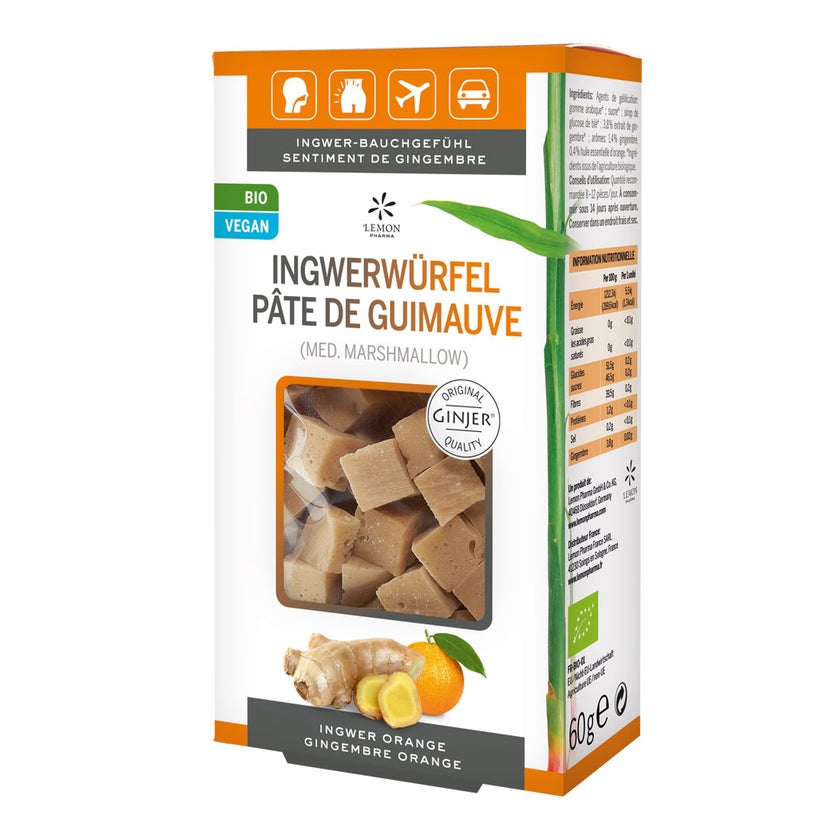 Lemon Pharma Original GINJER® Ingwerwürfel 60 g