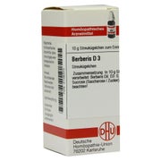 Produktabbildung: Berberis D 3 Globuli 10 g