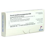 Aurum Metallicum Praeparatum D 20 Ampull 8 St