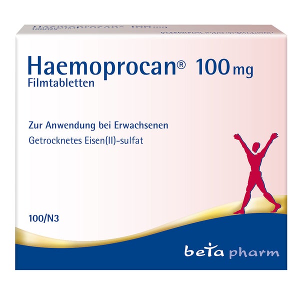 Haemoprocan 100 mg Filmtabletten 100 St