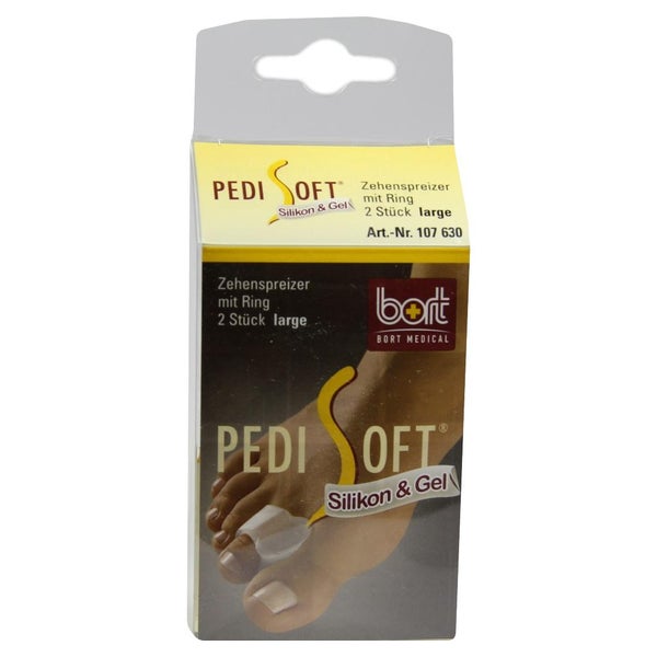 BORT Pedisoft Zehenspreizer Gel mit Ring 2 St