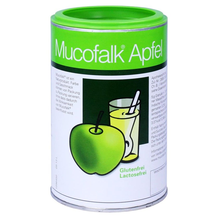 Mucofalk Apfel Granulat Flohsamenschalen 150 g