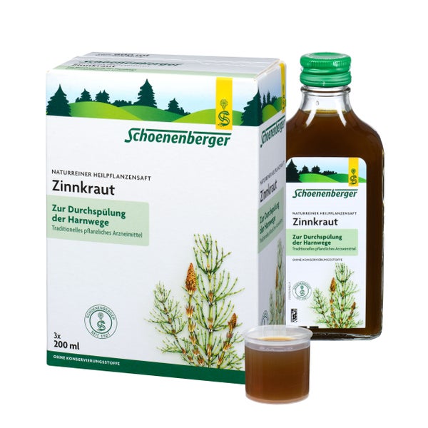 Zinnkraut SAFT Schoenenberger Heilpflanzensaft 3X200 ml