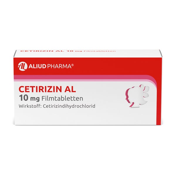 Cetirizin AL 10 mg Allergietabletten 100 St