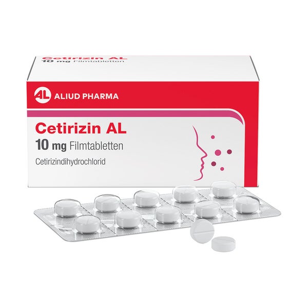 CETIRIZIN AL 10 mg Filmtabletten 100 St