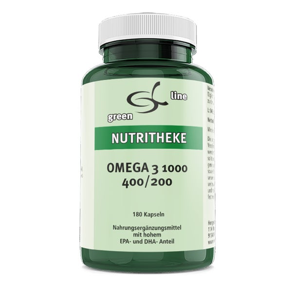 Omega-3 1000 400/200 Kapseln 180 St