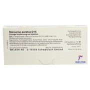 Produktabbildung: Mercurius Auratus D 15 Ampullen 8X1 ml