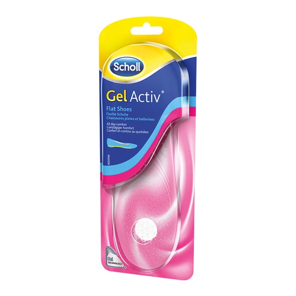 Scholl Gelactiv Einlegesohlen flache Sch 1X2 St