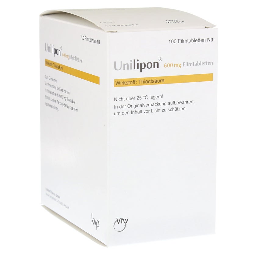 Unilipon 600 mg 100 St