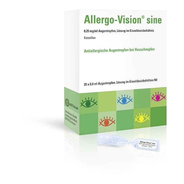 Allergo-vision sine 0,25 mg/ml 20X0,4 ml