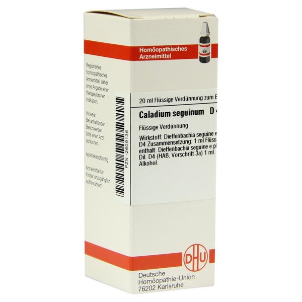 Caladium Seguinum D 4 Dilution 20 ml