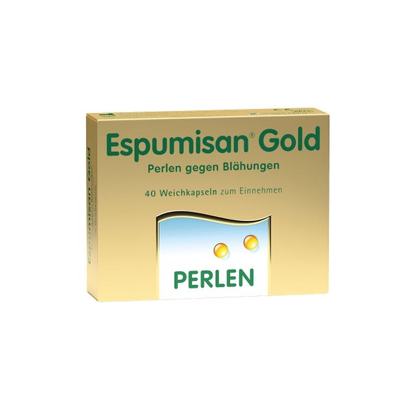 Espumisan Gold Perlen gegen Blähungen 40 St