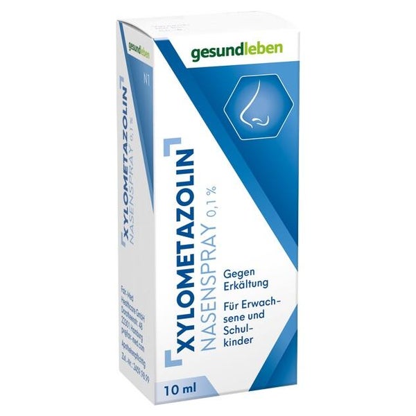 Xylometazolin 0,1% Nasenspray gesundlebe 10 ml