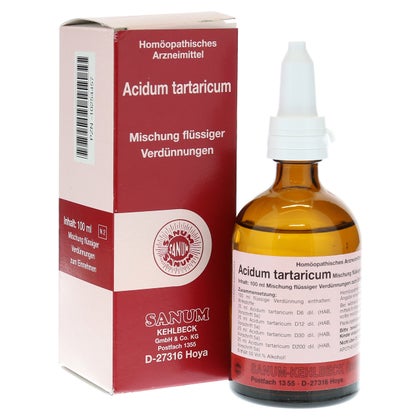 Acidum Tartaricum Tropfen zum Einnehmen 100 ml günstig kaufen | medpex