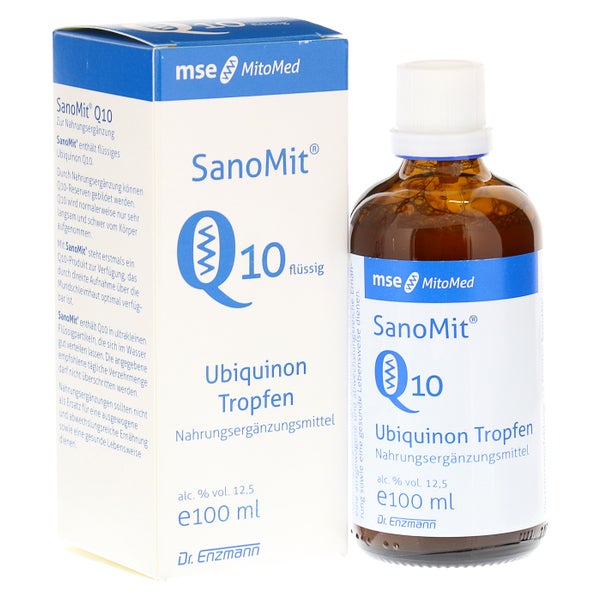 Q10 Sanomit Flüssig MSE Tropfen 100 ml