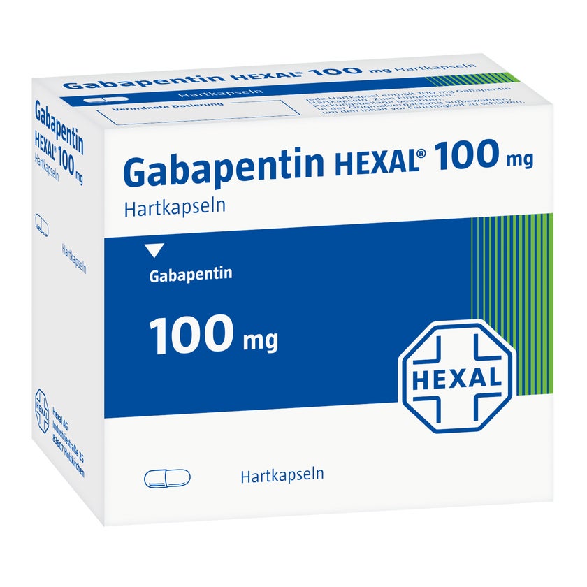 Gabapentin Hexal 100 mg Hartkapseln 100 St