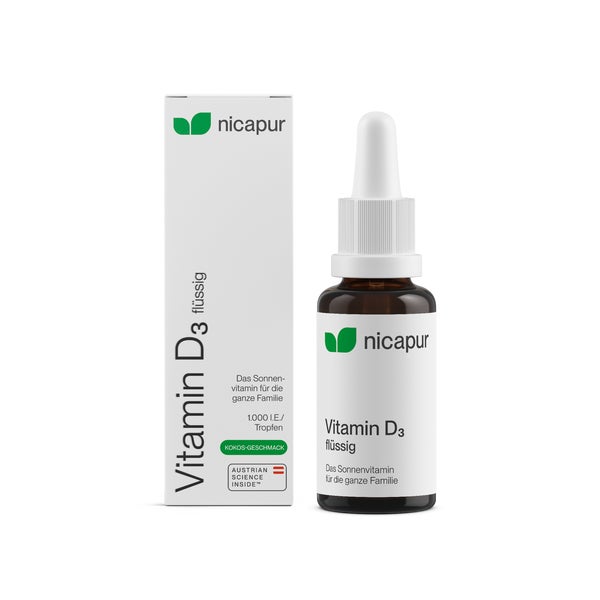 Nicapur Vitamin D3 flüssig 25 ml