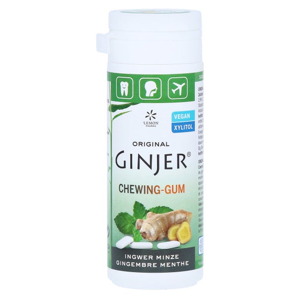 Ingwer Ginjer Kaugummi Minze 30 g