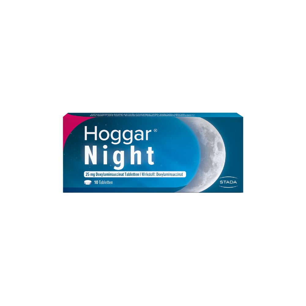 Hoggar Night 25 mg Doxylamin Schlaftabletten 10 St