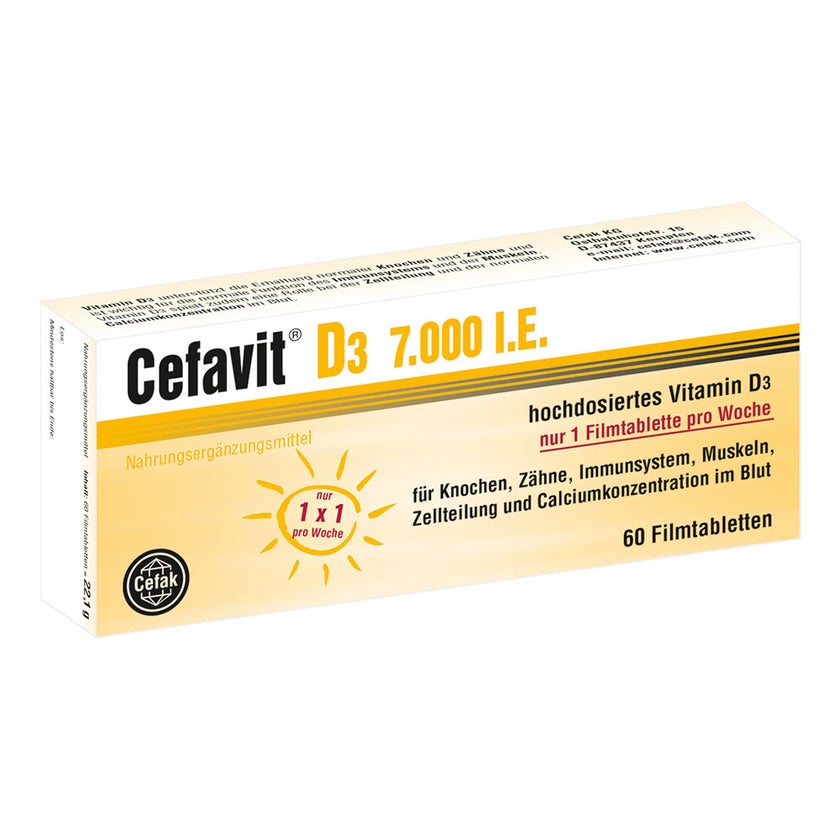 Cefavit D3 7.000 I.E. Filmtabletten 60 St