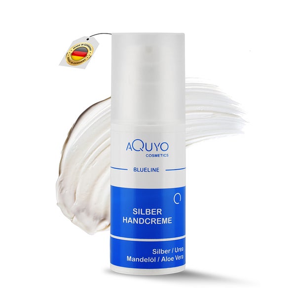Silber Handcreme für trockene, rissige, entzündete Hände 100 ml