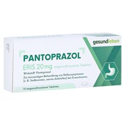 Produktabbildung: Pantoprazol Eris 20 mg magensaftres.Tabl 14 St