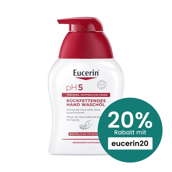 Eucerin pH5 Hand Waschöl – Reinigt trockene Hände mild 250 ml