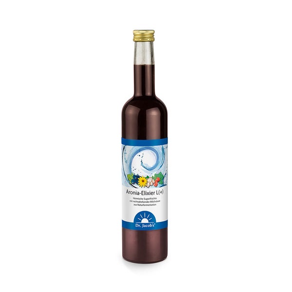 Dr. Jacob’s Aronia-Elixier Milchsäure Aroniasaft Konzentrat 500 ml