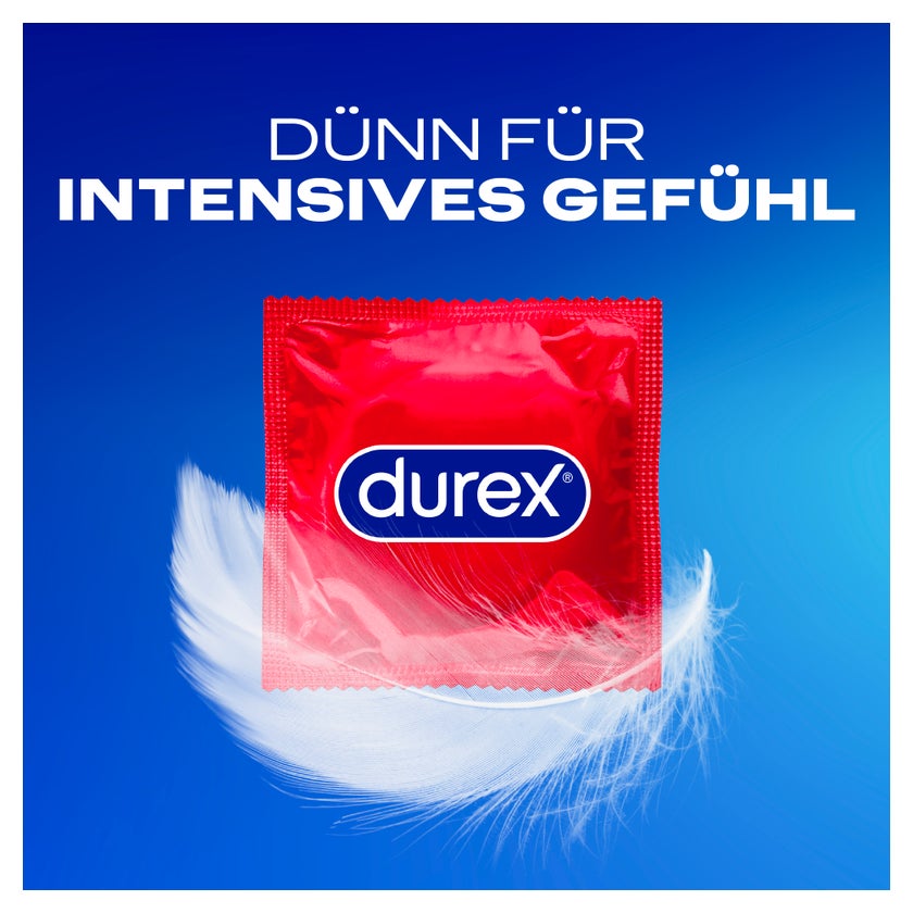DUREX Gefühlsecht Classic Kondome - hauchzarte Kondome 40 St