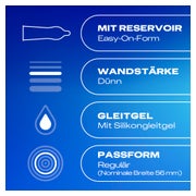 DUREX Gefühlsecht Classic Kondome - hauchzarte Kondome 40 St