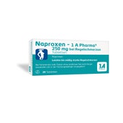 Produktabbildung: Naproxen 1 A Pharma® 250 mg 20 St