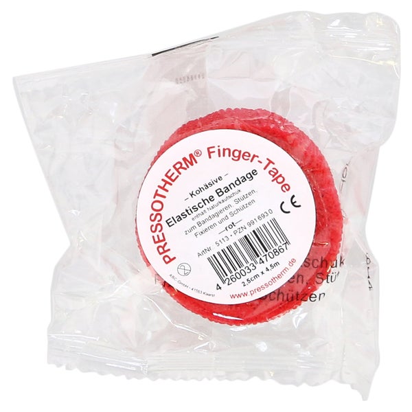 Pressotherm Finger-tape rot 1 St