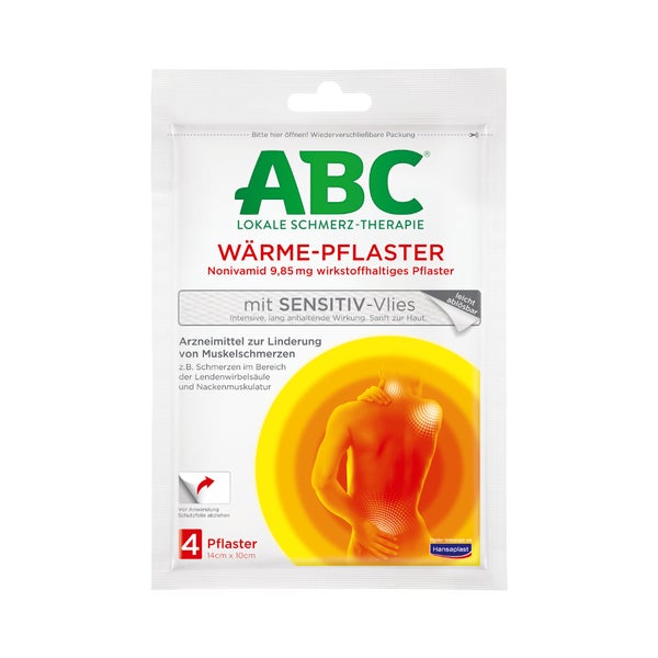 ABC Wärmepflaster Sensitiv 4 St