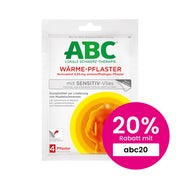 Produktabbildung: ABC Wärmepflaster Sensitiv 4 St