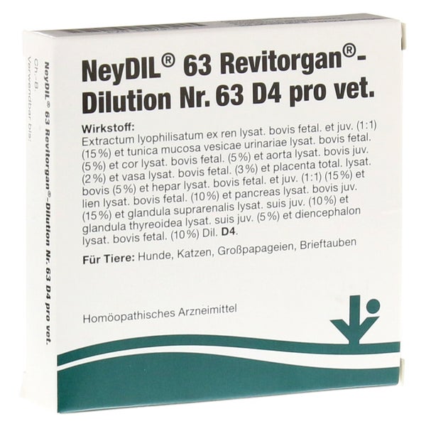 Neydil Nr.63 Revitorgan Dil.D 4 pro Ampu 5X2 ml
